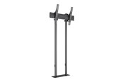 Veggmontering, AV-braketter & AV-møbler - Multibrackets M Pro Series mounting kit - for flat panel - dual pole - black - Max 75 kg - recommended for 90" - 7340234814992