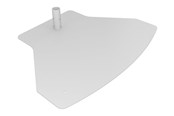 Veggmontering, AV-braketter & AV-møbler - Multibrackets M Pro Series mounting component - white - Max 90 kg - recommended for - 7340234815425