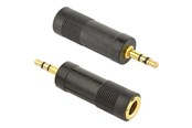 Lydkabel - Gembird Cablexpert audio adaptor - A-6.35F-3.5M