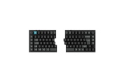Tastatur - Keychron Q11 Ultra 75% Split 8K Wireless Tri-Mode - POM Red - Gamingtastatur - Uten numpad - Nordisk - Svart - Q11U-M1-BO