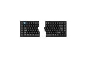 Tastatur - Keychron Q11 Ultra 75% Split 8K Wireless Tri-Mode - POM Brown - Gamingtastatur - Uten numpad - Nordisk - Svart - Q11U-M3-BO