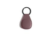 Mobil - Andre tilbehør - Mujjo Leather AirTag Keychain - Bronze Red - MUJJO-KY-001-BR