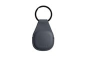Mobil - Andre tilbehør - Mujjo Leather AirTag Keychain - Basalt - MUJJO-KY-001-BS