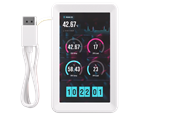Prosessor-kjøler - Corsair iCUE LINK 5" LCD Screen Module - Hvit med RGB-lys - CPU Vannkjøling - tilbehør - CW-9061044-WW