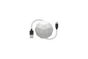 USB - Usbepower Cosmo Cable USB-A to Ligtning 1m - White - USBE_COSMO_L_WH