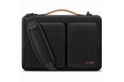 Veske/Hylster/Sekk til bærbar PC - Tech-Protect Defender Laptop Bag 13-14 - Black/Orange - 5906302368839