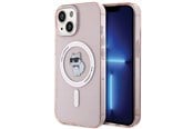 Mobil - Deksel og etui - Karl Lagerfeld IML Choupette MagSafe case for iPhone 15 - pink - 3666339162511