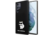 Mobil - Deksel og etui - Karl Lagerfeld Silicone Choupette case for Samsung Galaxy S24 Ultra - black - 3666339242343