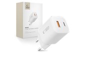 Mobil - Adaptere og ladere - Tech-Protect NCM33W 2-Port Charger PD33W/QC3.0 - White - 5906302375752