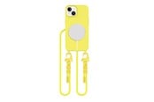 Mobil - Deksel og etui - Tech-Protect  Magnecklace MagSafe Case for iPhone 13 - Yellow - 5906302376094