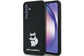 Mobil - Deksel og etui - Karl Lagerfeld Silicone Choupette case for Samsung Galaxy A35 - black - 3666339259549