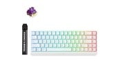 Tastatur - MCHOSE Ace 68 TTC Dragon Lord Hall Effect Magnetic - Gamingtastatur - Uten numpad - Engelsk (USA) - Hvit - HW-Ace68-32
