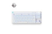 Tastatur - MCHOSE Mix 87 Mount Tai Magnetic Hall Effect - Gamingtastatur - Uten numpad - Engelsk (USA) - Hvit - HW-Mix87-7