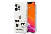 Mobil - Deksel og etui - Karl Lagerfeld Karl & Choupette Case for iPhone 13 Pro Max 6.7" - Transparent - 3666339027407