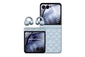Mobiltelefoner - Motorola razr 60 256GB/8GB - PANTONE Ice Melt - with moto buds loop with crystals by Swarovski - PB860055SE