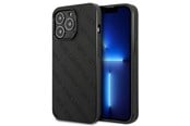 Mobil - Deksel og etui - Karl Lagerfeld Perforated Allover iPhone 13 Pro Max 6.7" Case - Black - 3666339049553