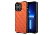 Mobil - Deksel og etui - Karl Lagerfeld Perforated Allover Case for iPhone 13 Pro / 13 6.1" - Orange - 3666339049584