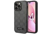Mobil - Deksel og etui - Karl Lagerfeld Saffiano Mono Metal Logo iPhone 14 Pro Max 6.7" Case - Gray - 3666339085117