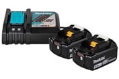 Batterier & Ladere - Makita 1914J6-4 Battery and charger set 2 x 5Ah 18V - 1914J6-4