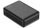 Nødlader - Deltaco PB-C1012 Powerbank | PD 65W | 1x USB-C + 1x USB-A | Black - 20000 mAh - PB-C1012