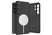 Mobil - Deksel og etui - Tech-Protect Silicone MagSafe Case for Samsung Galaxy S26 Ultra - Black - 5906302390267