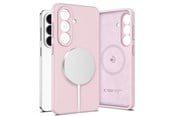 Mobil - Deksel og etui - Tech-Protect Silicone MagSafe Case for Samsung Galaxy S26+ - Pink - 5906302390281