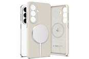 Mobil - Deksel og etui - Tech-Protect Silicone MagSafe Case for Samsung Galaxy S26 - Beige - 5906302390304