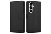 Mobil - Deksel og etui - Tech-Protect Wallet Case for Samsung Galaxy S26 - Black - 5906302390335