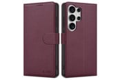 Mobil - Deksel og etui - Tech-Protect Wallet Case for Samsung Galaxy S26 Ultra - Burgundy - 5906302390373
