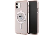 Mobil - Deksel og etui - Karl Lagerfeld IML Choupette MagSafe case for iPhone 11 / Xr - pink - 3666339162436