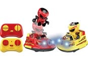Fjernstyrt - Junior Driver Bumper Car Twin Pack Red And Yellow - 89503B2
