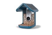 Fuglebur, -hus & tilbehør - Bird Buddy - Smart Bird Feeder with Solar Roof - Blue - BBG1003BAD