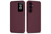 Mobil - Deksel og etui - Tech-Protect Wallet Case for Samsung Galaxy S26+ - Burgundy - 5906302390496