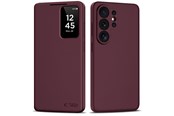 Mobil - Deksel og etui - Tech-Protect  Smart Wallet Case for Samsung Galaxy S26 Ultra - Burgundy - 5906302390502