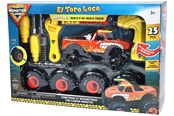 Leketøysbil - Monster Jam Mechanix 1:18 Build N ReBuild El Toro - 5004586