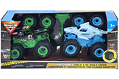 Leketøysbil - Monster Jam Mechanix 1:32 Build N Re-Build 2 pk GD - 5004598