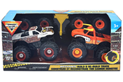 Leketøysbil - Monster Jam Mechanix 1:32 Build N Re-Build 2 pk ET - 5004600