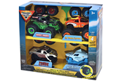Leketøysbil - Monster Jam Mechanix 1:32 Build N ReBuild 4 pk GD - 5004756