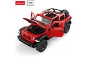 Leketøysbil - RASTAR Die cast 1:32 Jeep Wrangler Rubicon 4xe Red - 64621