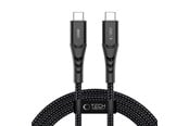 USB - Tech-Protect Ultraboost UB11T USB-C / USB-C PD 100W / QC3.0 200 cm Cable - Black - 5906302390724