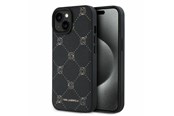 Mobil - Deksel og etui - Karl Lagerfeld Magsafe Karl Head iPhone 15 Case - Black - 3666339252649
