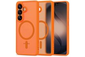 Mobil - Deksel og etui - Tech-Protect Magmat MagSafe Case for Samsung Galaxy S26 - Orange and Matte - 5906302390748