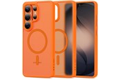 Mobil - Deksel og etui - Tech-Protect Magmat MagSafe Case for Samsung Galaxy S26 Ultra - Orange and Matte - 5906302390762