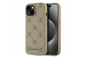 Mobil - Deksel og etui - Karl Lagerfeld Magsafe Karl Head iPhone 15 Case - Beige - 3666339252786