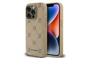 Mobil - Deksel og etui - Karl Lagerfeld Magsafe Karl Head iPhone 15 Pro Case - Beige - 3666339252809