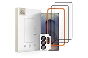 Mobil - Beskyttelsesglass - Tech-Protect Easy Set+ 3-Pack Tempered Glass for Samsung Galaxy S26 Ultra - Black - 5906302390786