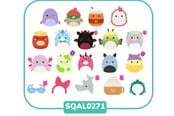 Figurer - Squishalongs Squish-a-longs 2.5 cm 14 Pack S7 - 2620471