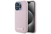 Mobil - Deksel og etui - Karl Lagerfeld FW Metal Plate MagSafe iPhone 15 Pro Max Case - Pink - 3666339255336