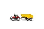 Leketøysbil - SIKU Steyr With Krampe Tipping Trailer - 1132