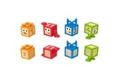 Babyleker - Hape Suction & Sensory Blocks - E0543K